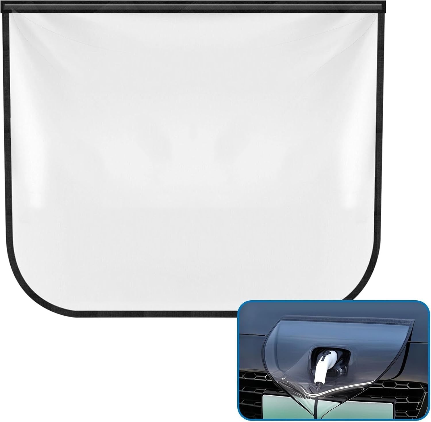 Magnetic EV Charging Port Weatherproof Cover | Waterproof, Dustproof & All-Weather Protection