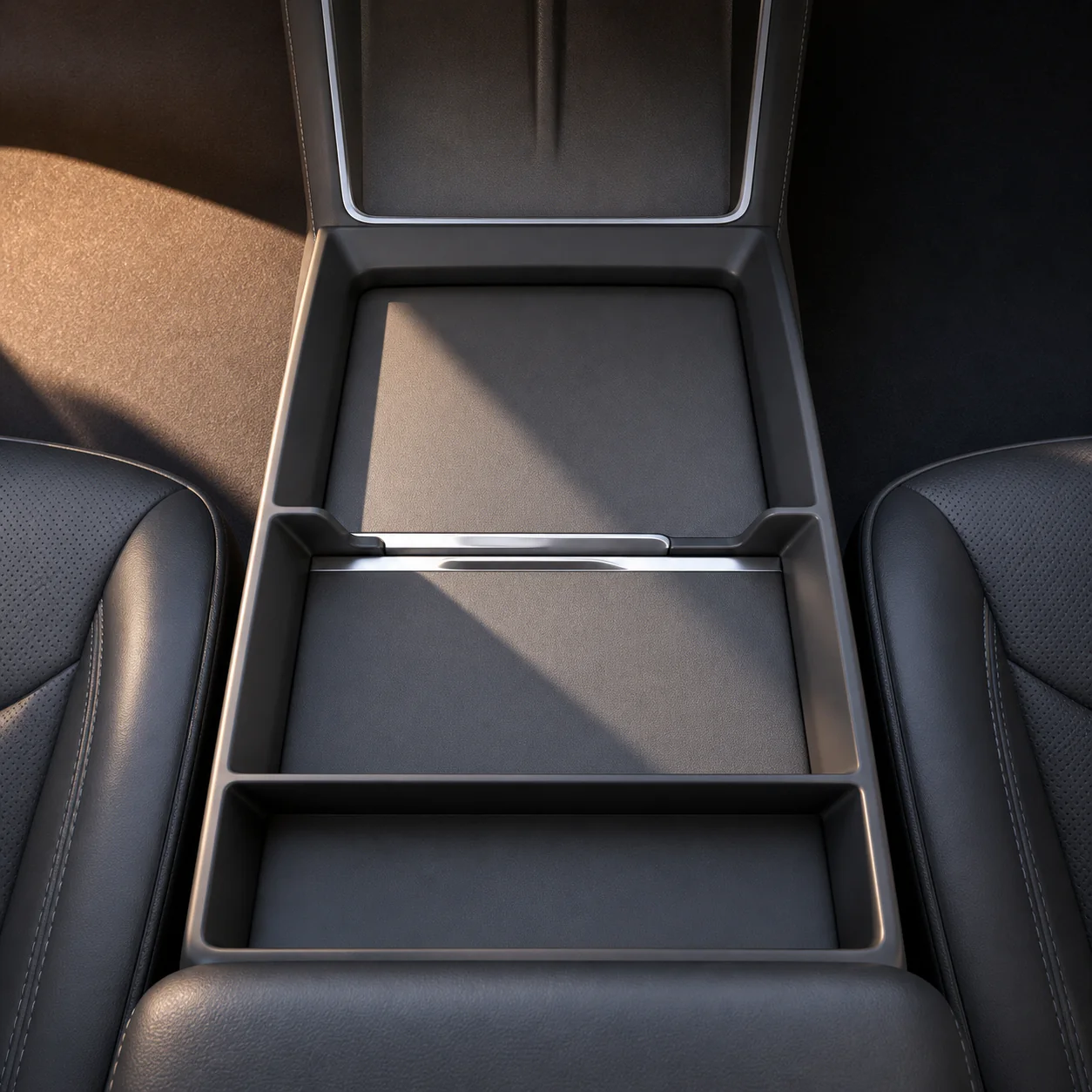 Center Console Storage Shelf for Tesla Model 3 Highland 24+ / Y Juniper 25+ / YL(25-26)