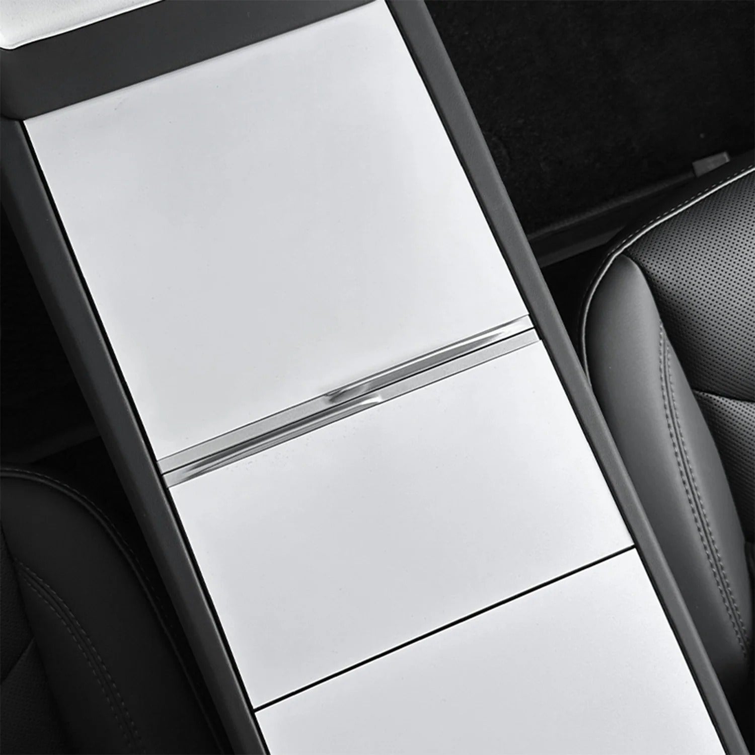 Tesla Matte Center Console Cover for Model Y Juniper (2025–2026) & Model 3 Highland (2024–2026)