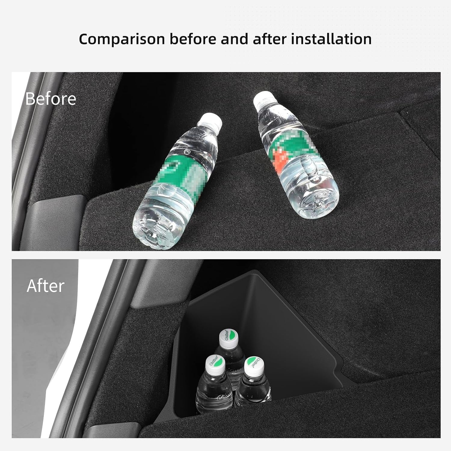 Trunk Storage Bins for Tesla Model 3(24-26) / Y(20-26) / YL(25-26)