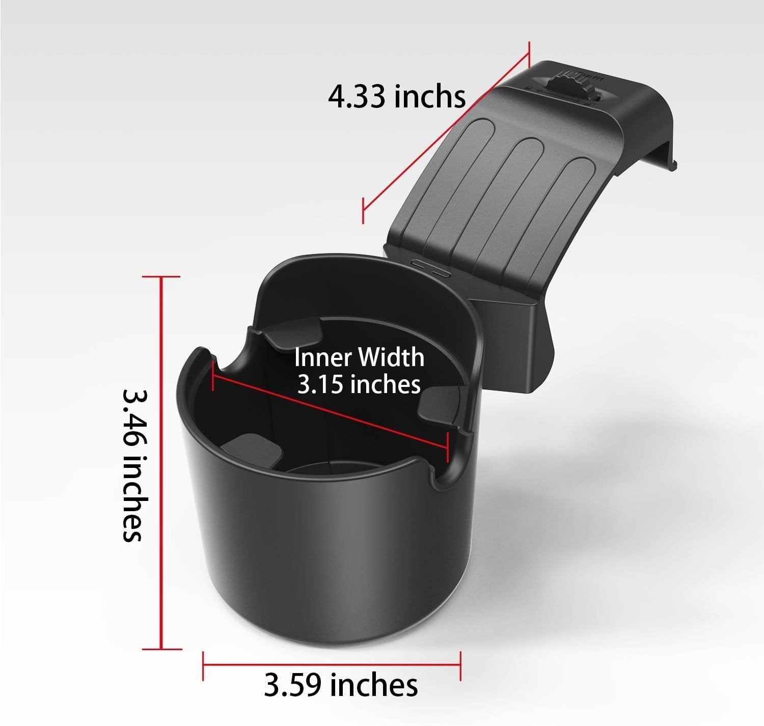 Tesla Dashboard Cup Holder & Storage Organizer for Model Y Juniper (2025–2026) & Model 3 Highland (2024–2026) | OEM Fit | Premium ABS | Easy Install