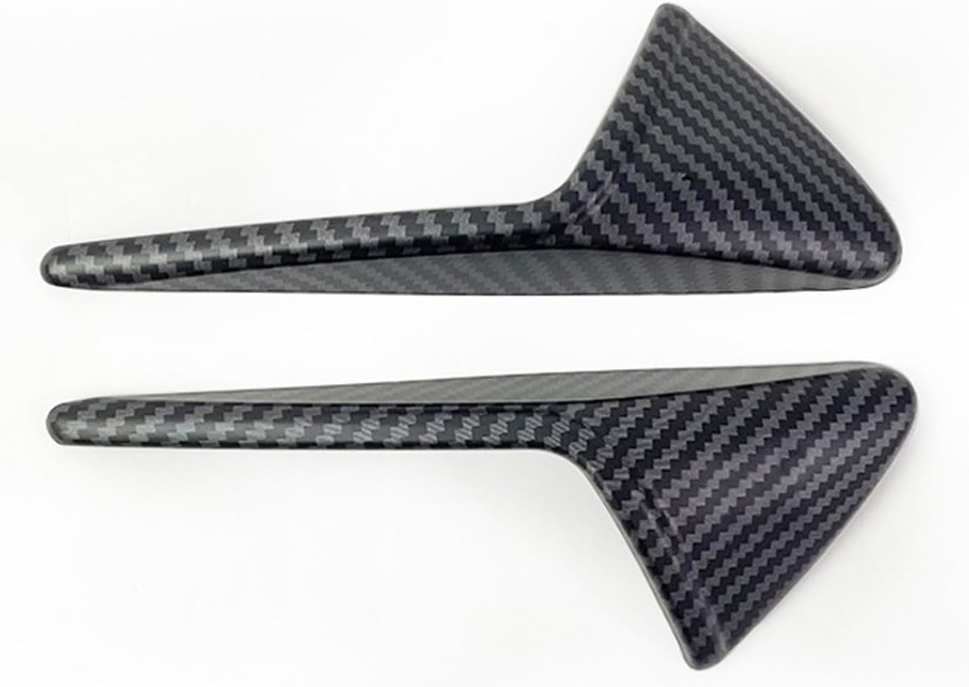 Tesla Side Camera Protection Covers | Glossy Carbon Fiber Finish for Model Y Juniper (2025–2026) & Model 3 Highland (2024–2026)
