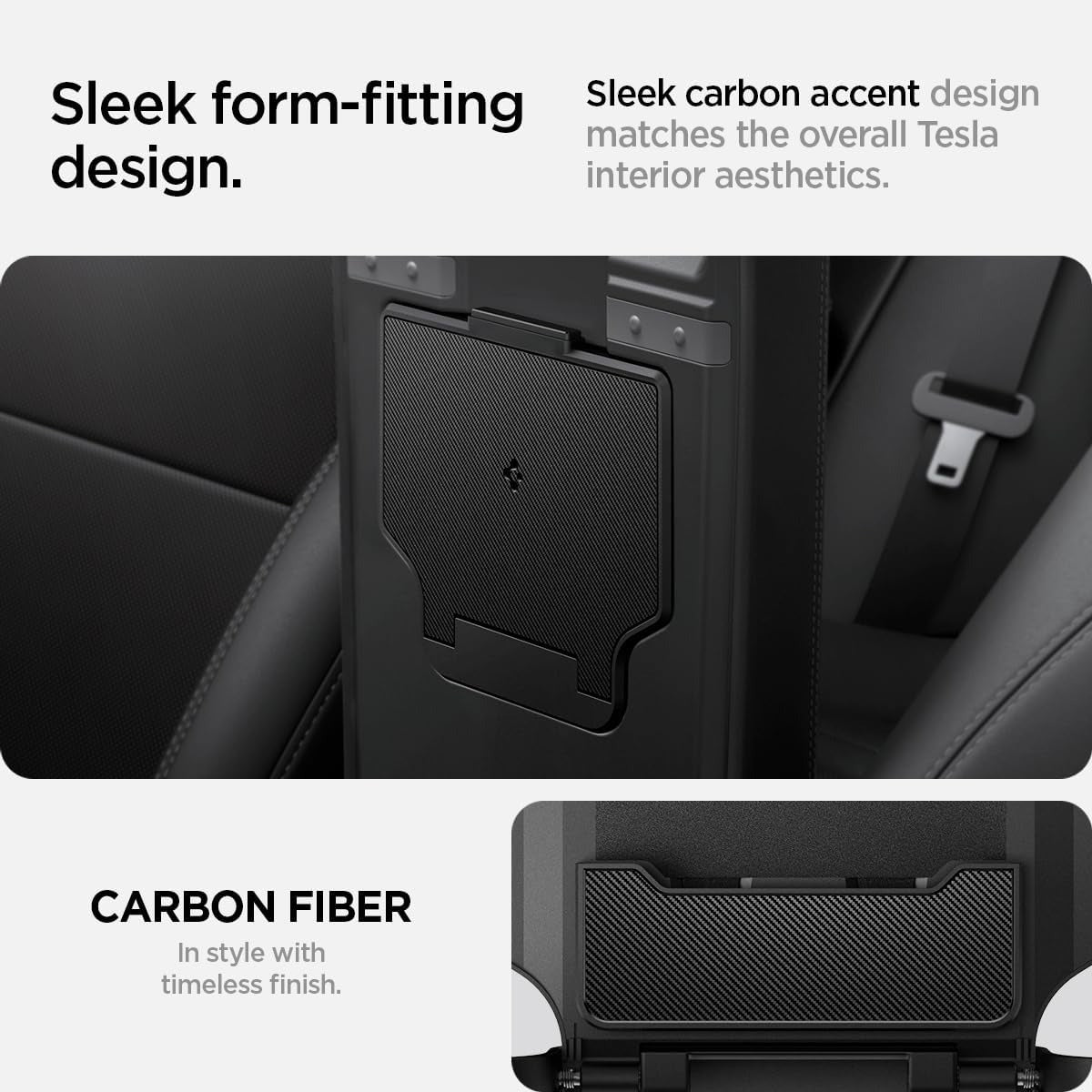 Tesla One-Touch Hidden Storage Box for Model Y Juniper (2025–2026) & Model 3 Highland (2024–2026)