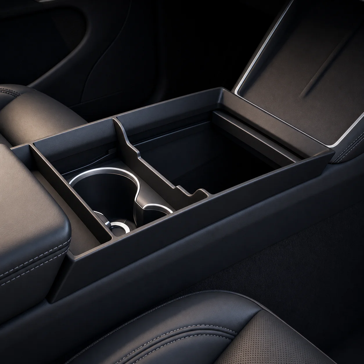 Center Console Storage Shelf for Tesla Model 3 Highland 24+ / Y Juniper 25+ / YL(25-26)