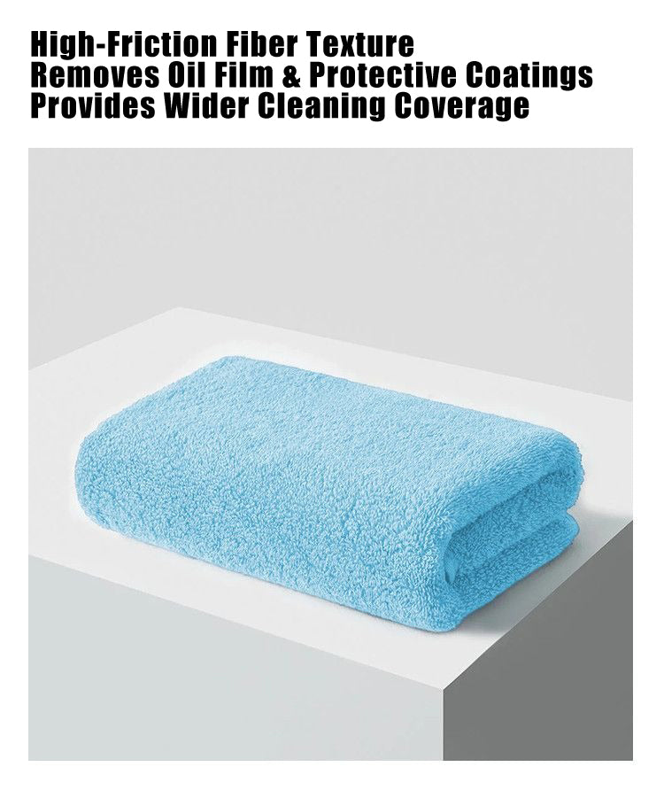Car Windshield Oil Film Cleaning Wet Wipes Kit with Disposable Gloves