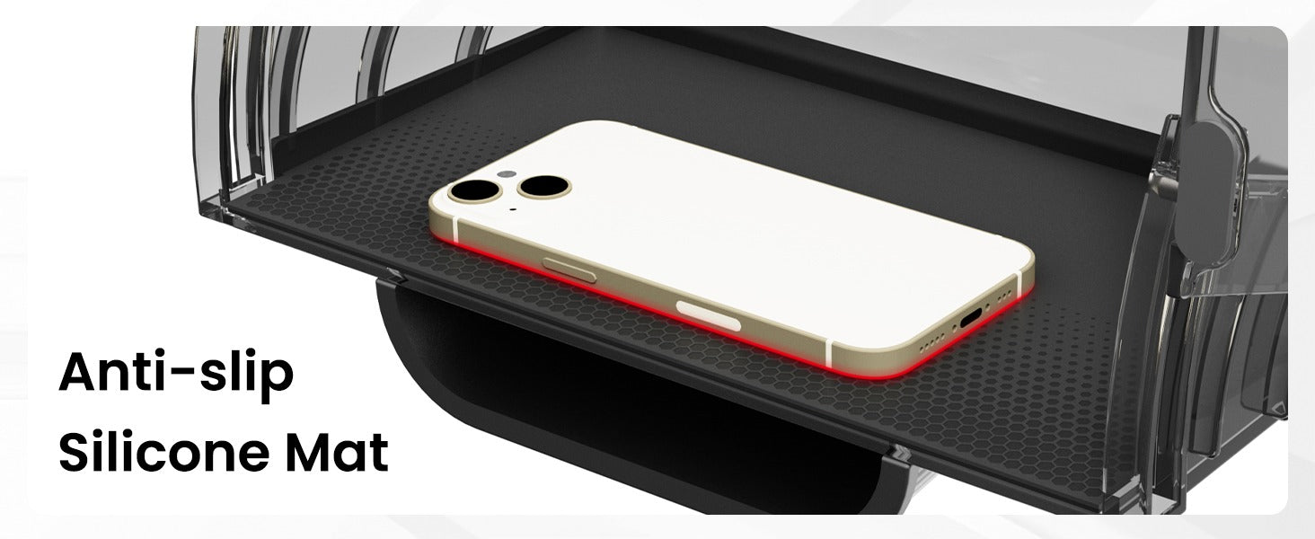 Under Screen Hidden Storage Organizer – Tesla Model Y Juniper & Model 3 Highland