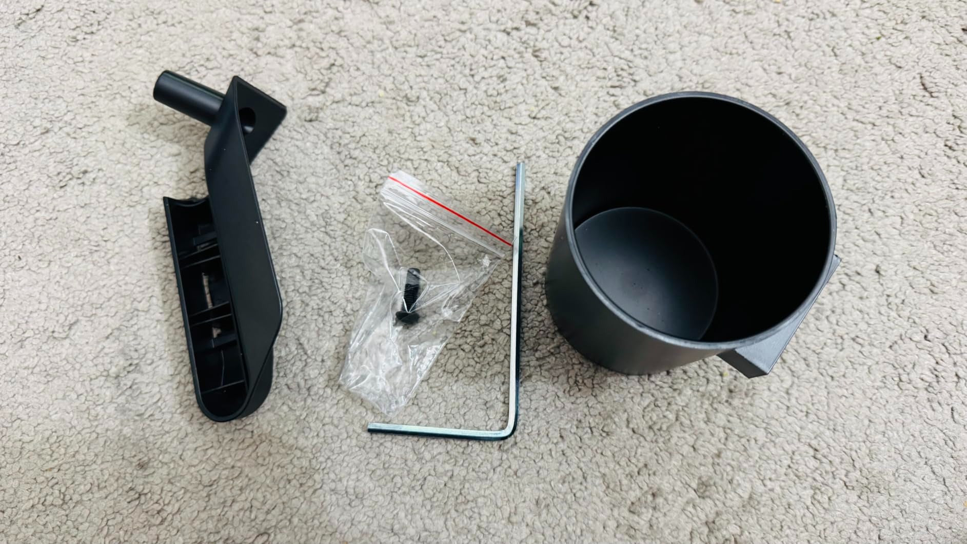 Tesla Door Handle Cup Holder Set for Model Y (2022–2026) & Model 3 (2022–2026) | OEM Fit | Premium ABS | Easy Install