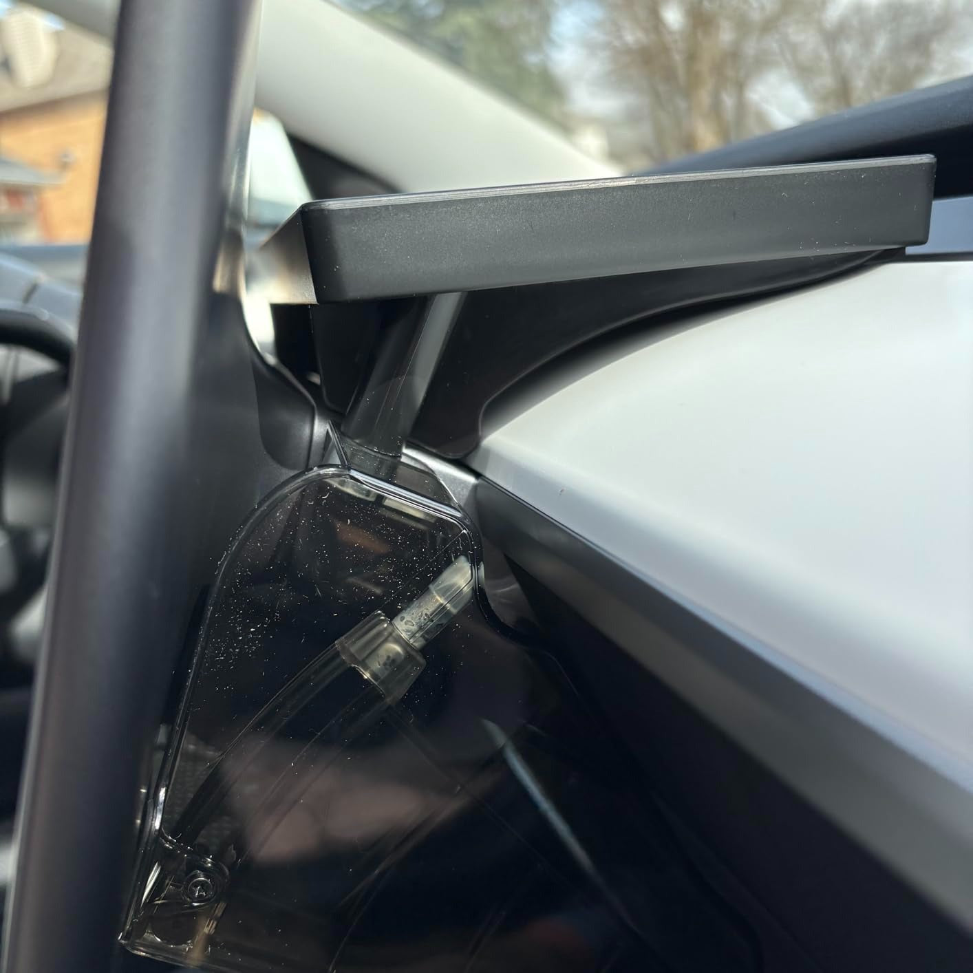 Under Screen Hidden Storage Organizer – Tesla Model Y Juniper & Model 3 Highland